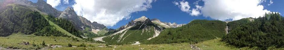 Alpenüberquerung zu Fuß